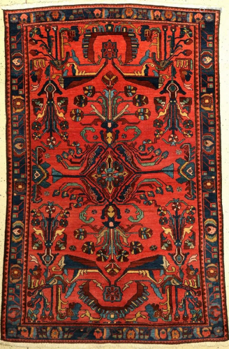 Lilian rug, Persia, around 1920, wool on cotton