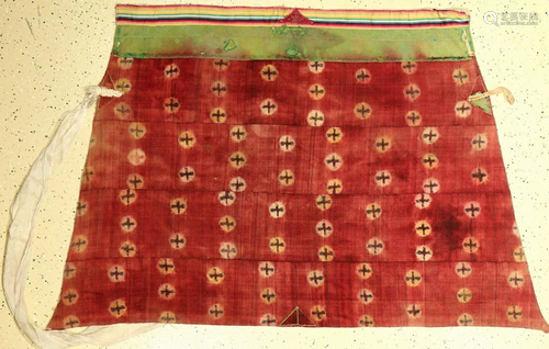 Tibetan saddle cover, (published), Tibet, 19thcentury