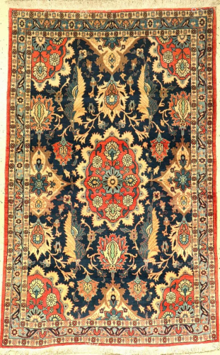 Veramin old, Persia, approx. 60 years, wool onco…