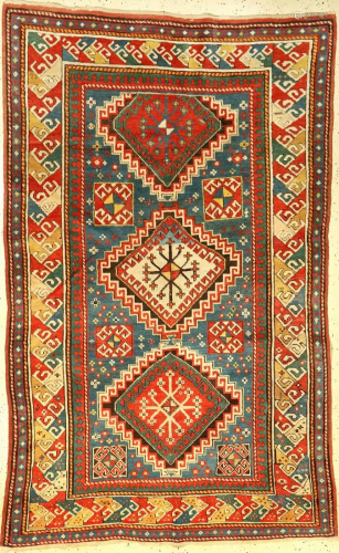 Antique Kasak, Caucasus, 19th century, wool…