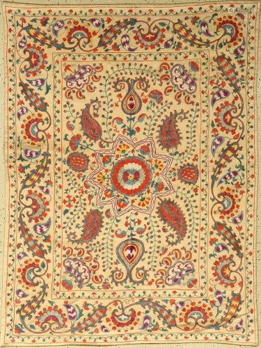 Uzbek Susani (Lakai Design), approx. 10 years,pure
