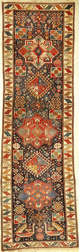 Akstafa Kasak antique, Eastern Caucasus, 19th century