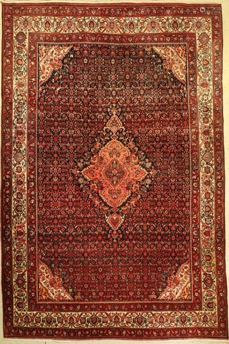 Bidjar, Persia, approx. 60 years, wool on cotton