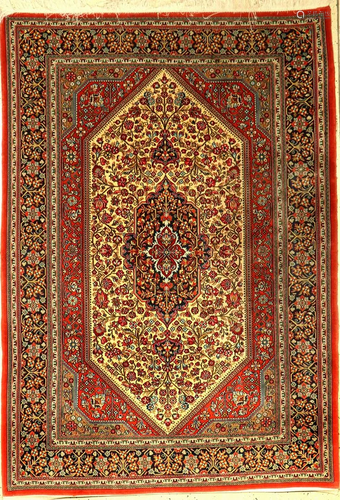 Qom fine, Persia, approx. 30 years, wool, appr…