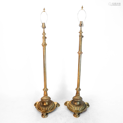 Pair of French-Style Floor Lamps