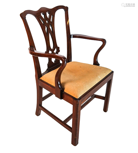 Antique American Mahogany George III-Style Chair