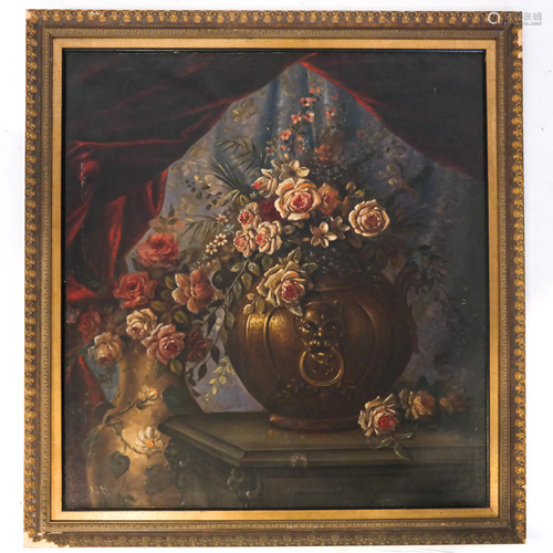 A.U.N. COWPER: Still Life - Oil on Canvas