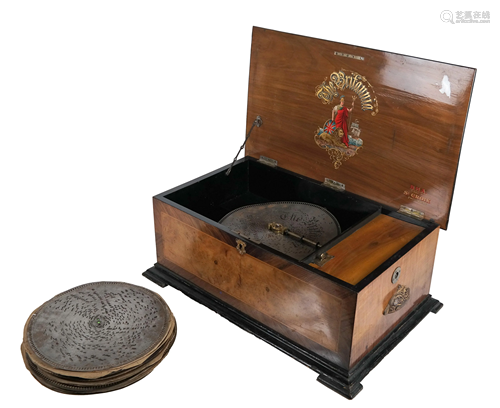 Swiss Disk Music Box, Circa 1896