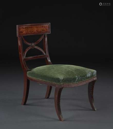 REGENCY EARLY CHAIR Based on a drawing by Thomas H…
