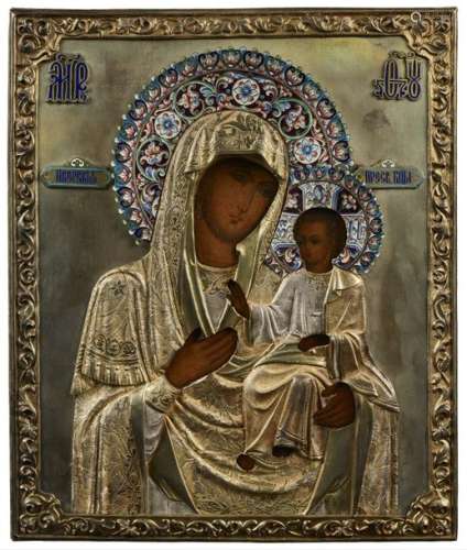 ICON, MOSCOW, 1854 AND 1908 1917 The Mother of God…