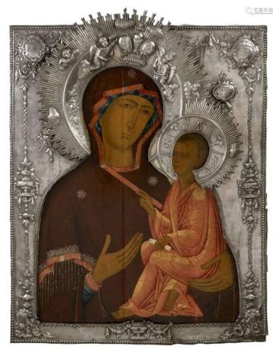 MONUMENTAL ICON OF THE MOTHER OF GOD TIKHVINSKAYA …