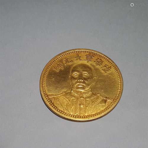 A REPUBLIC OF CHINA PERIOD GOLD COIN
