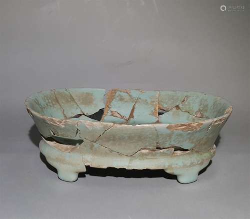 A SONG DYNASTY RU KILN WASH