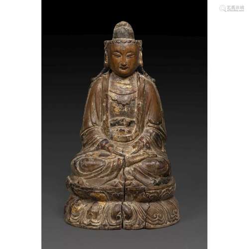 STATUETTE OF THE BUDDHA OF THE FUTURE, AMITABHA in…