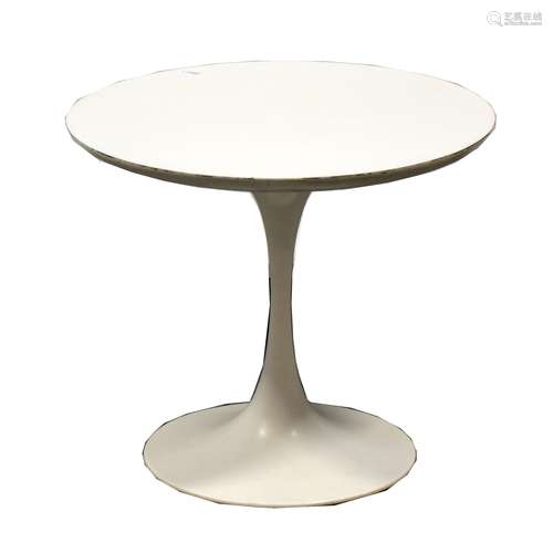 A 1970's Arkana 'Tulip' side table, designed by Maurice Burke