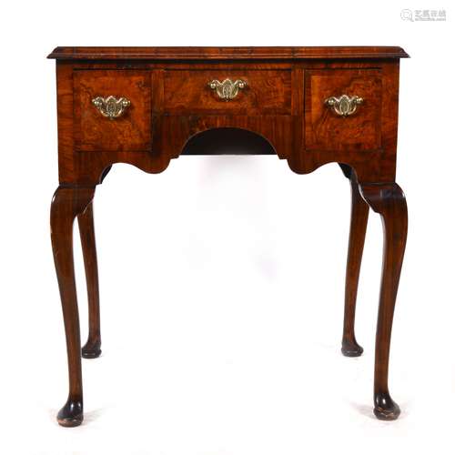 A George III oak lowboy