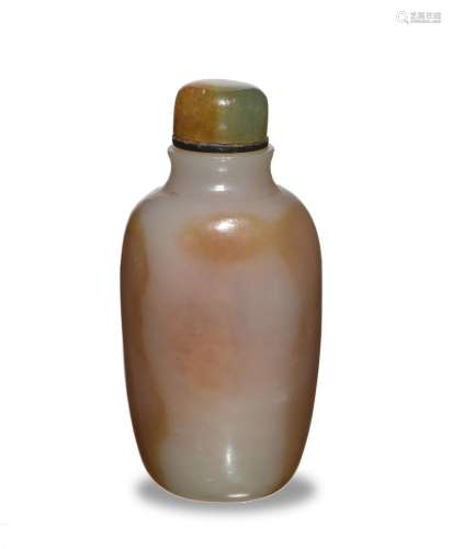 Chinese Jade Snuff Bottle, 18th Century十八世紀 玉鼻煙壺