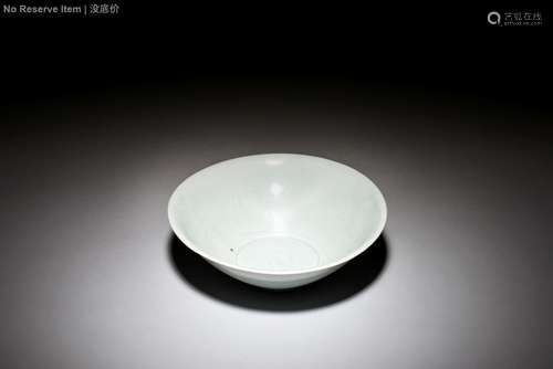 CELADON GLAZED CONICAL BOWL