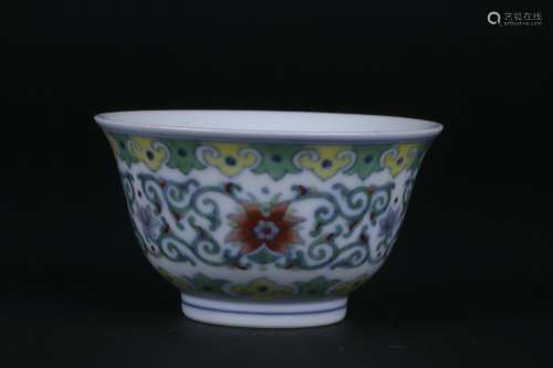 A Dou-Cai Porcelain Bowl