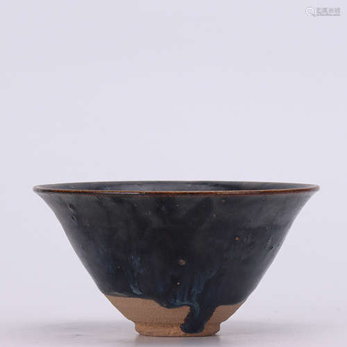 A Chinese Jizhou Kiln Fancy Glaze Porcelain Tea Cup