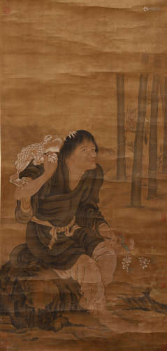 A Chinese Arhat Painting
