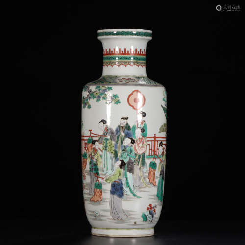 A Chinese Multi Colored Porcelain Vase