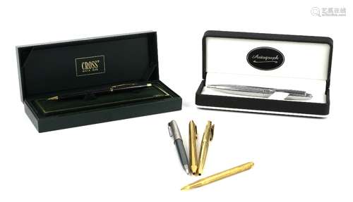 Sheaffer gold plated ball point pen, Chromatic gold plated double-colour ball point pen, gold plated