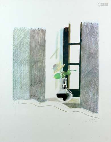 David Hockney, British b. 1937, 'Le Nid du Duc', lithograph, signed, titled and dated in the