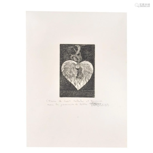 20th C. French Etching