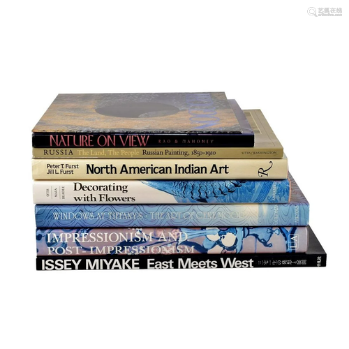 Eight (8) Assorted Art Books