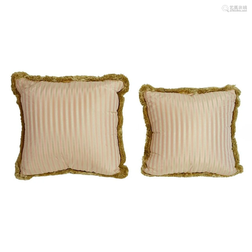 Pair of Scalamandre Silk Pillows