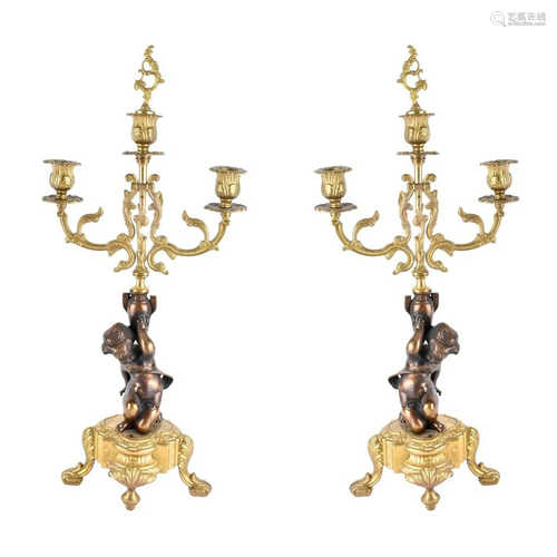 Pair of Candelabra