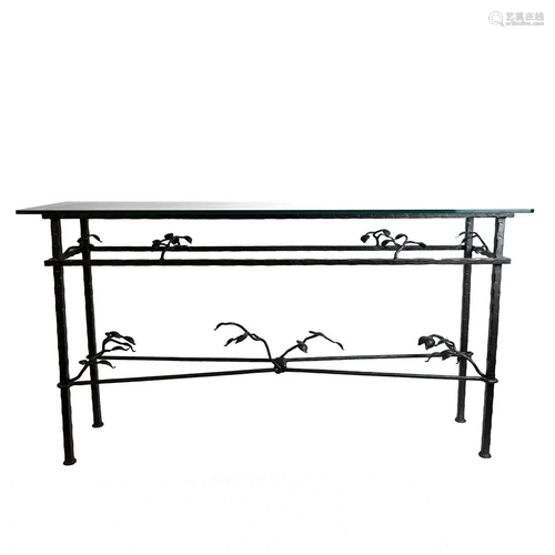 Mnnr of Diego Giacometti Console Table