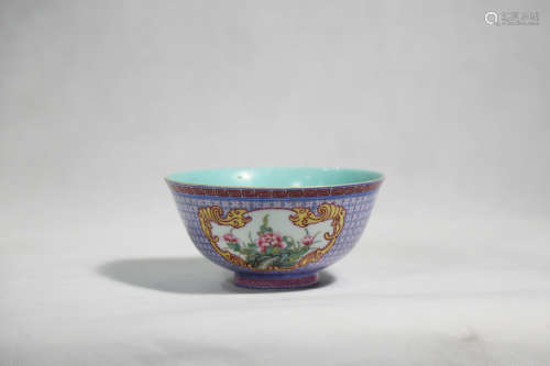 Chinese Chinese qianlong period porcelain bowl