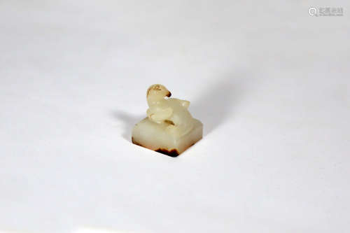 Chinese Chinese Parrot jade seal