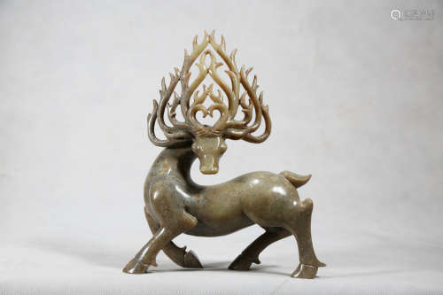 Chinese Chinese Jade carving deer