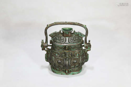 Chinese Chinese bronze vessel