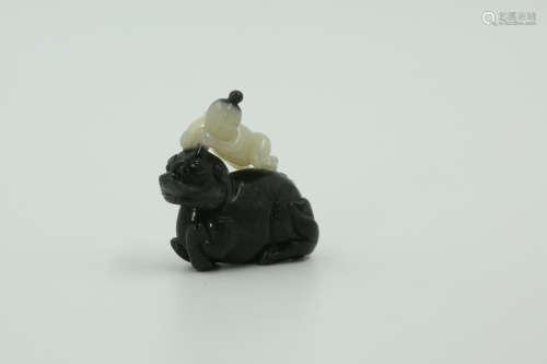Chinese Chinese Jade carving boy