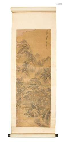 A Chinese hanging scroll from the Qing period (163…