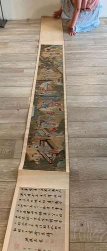 A Chinese hanging scroll from the Qing period (163…