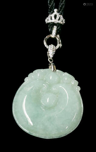 A JADE RUYI PENDANT