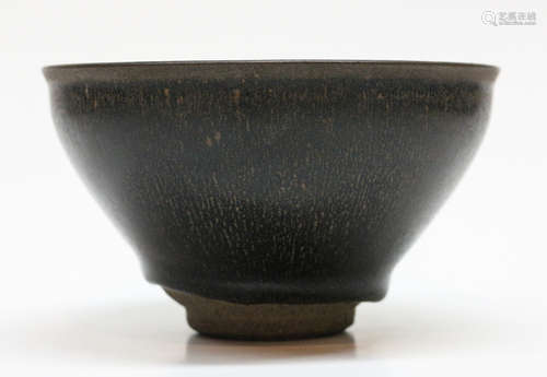 A HARE'S FUR GLAZE JIAN BOWL