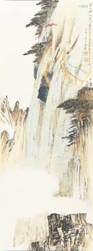 CHINESE LANDSCAPE PAINTING OF ZHANG DAQIAN