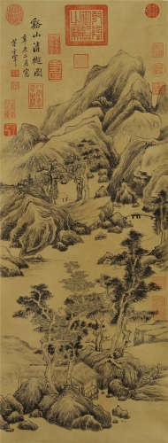 CHINESE PAINTING OF MOUNTAIN VIEWS