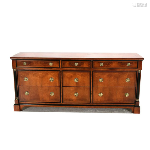 Century Furniture Company Empire Style Dresser.