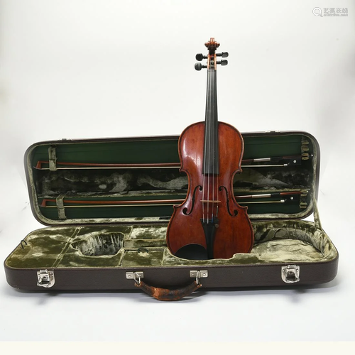 Carlo Carletti Labeled Violin with Dodd and Tourte