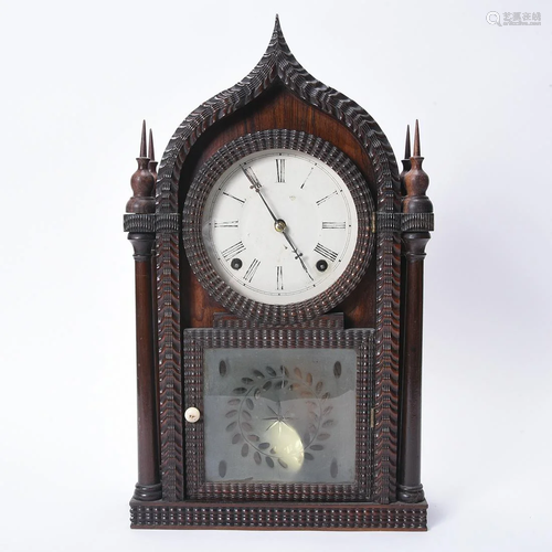 J.C. Brown Clock, Circa 1850.