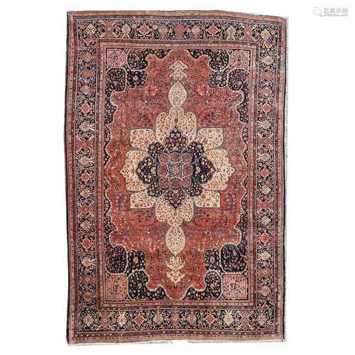 Fereghan-Sarouk Carpet.