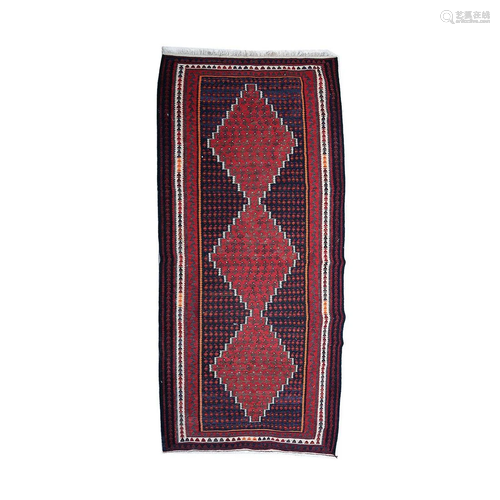 Kilim Style Woven Rug.