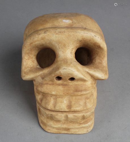 A Skeleton Head Decorative Ornament